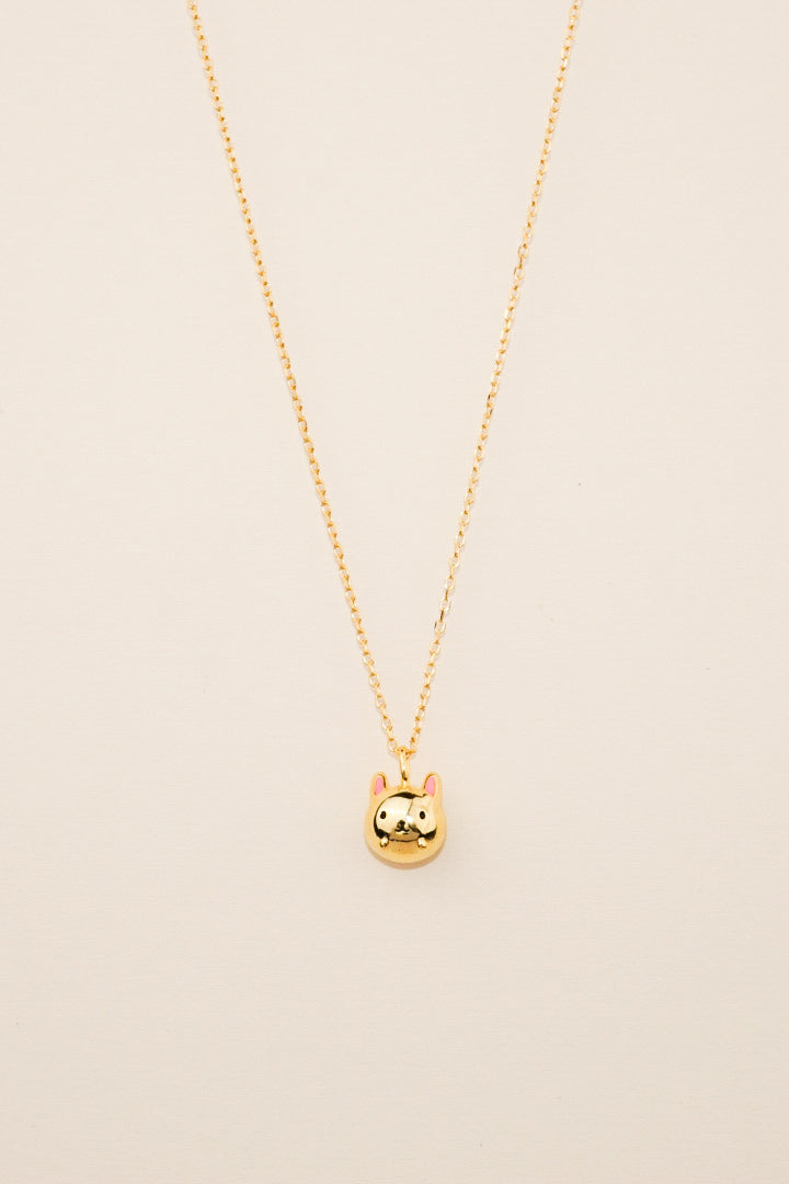 POPPY Rabbit Sterling Silver Necklace - Minimalist Lab