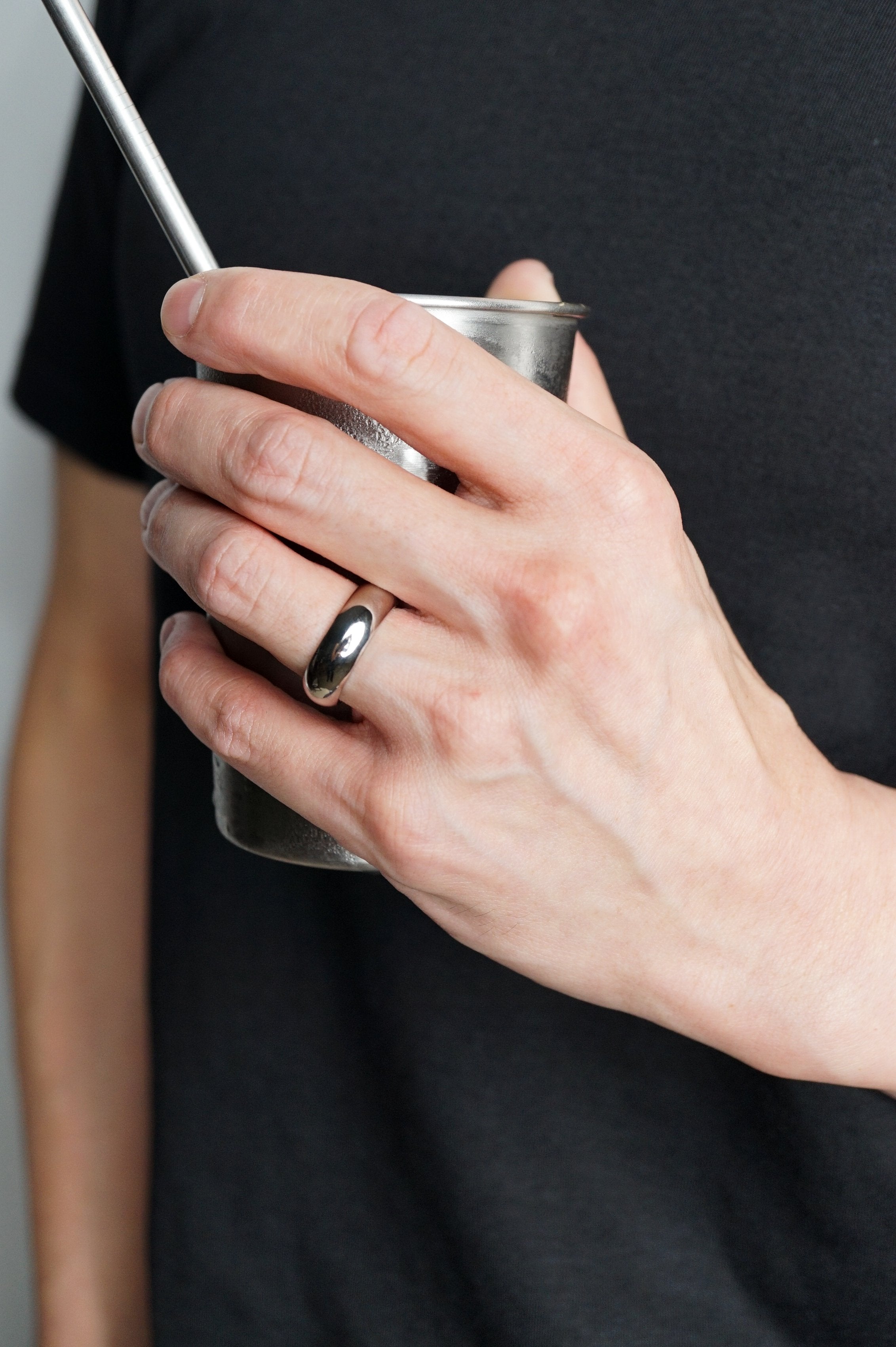 Minimalist rings for on sale men