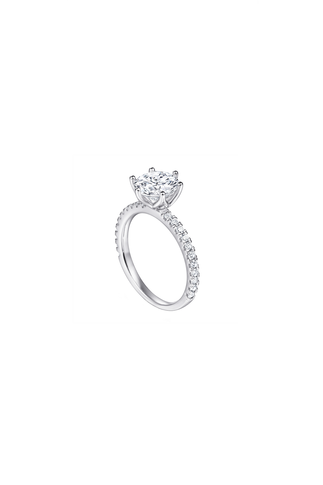 ROSALIND Two Stone Solitaire MNML LUXE Ring