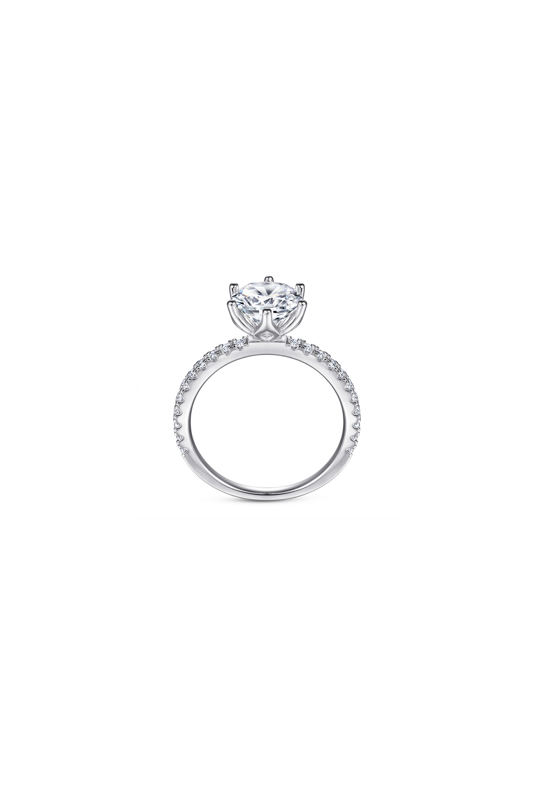 ROSALIND Two Stone Solitaire MNML LUXE Ring