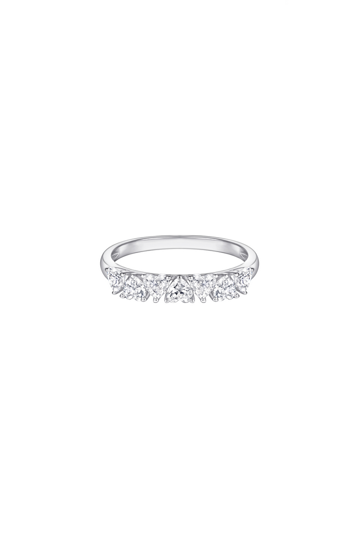 CORA Heart Stones Band MNML LUXE Ring