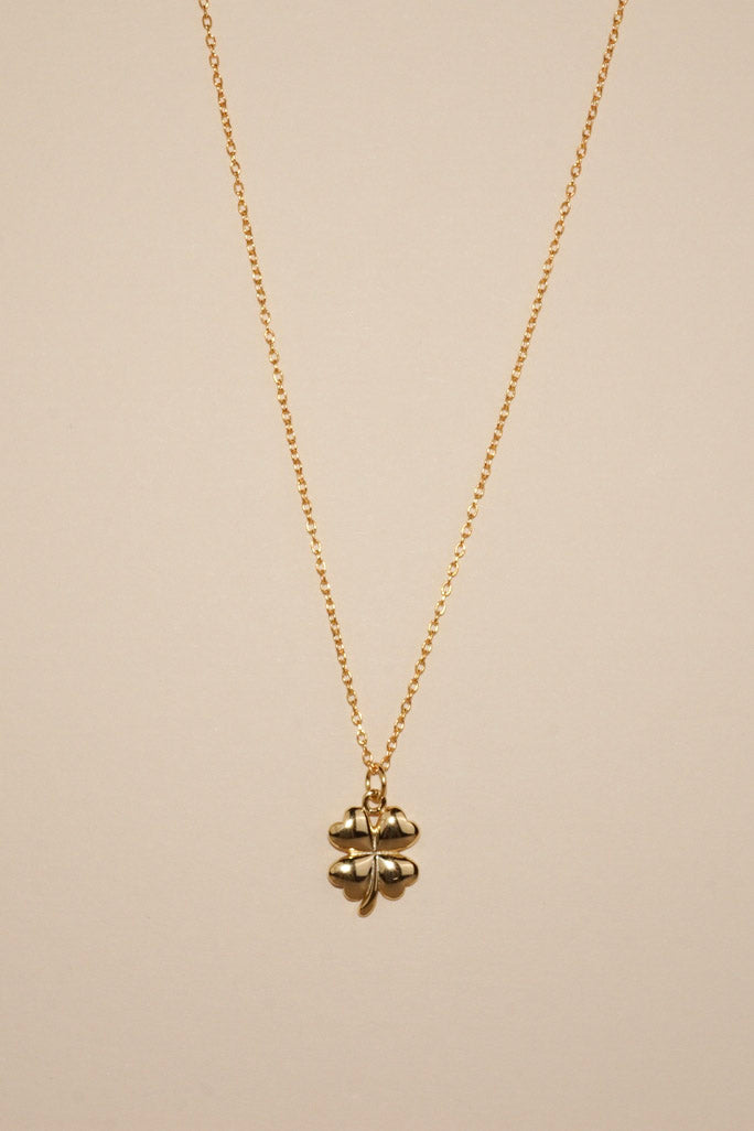 Gold Clover Necklace