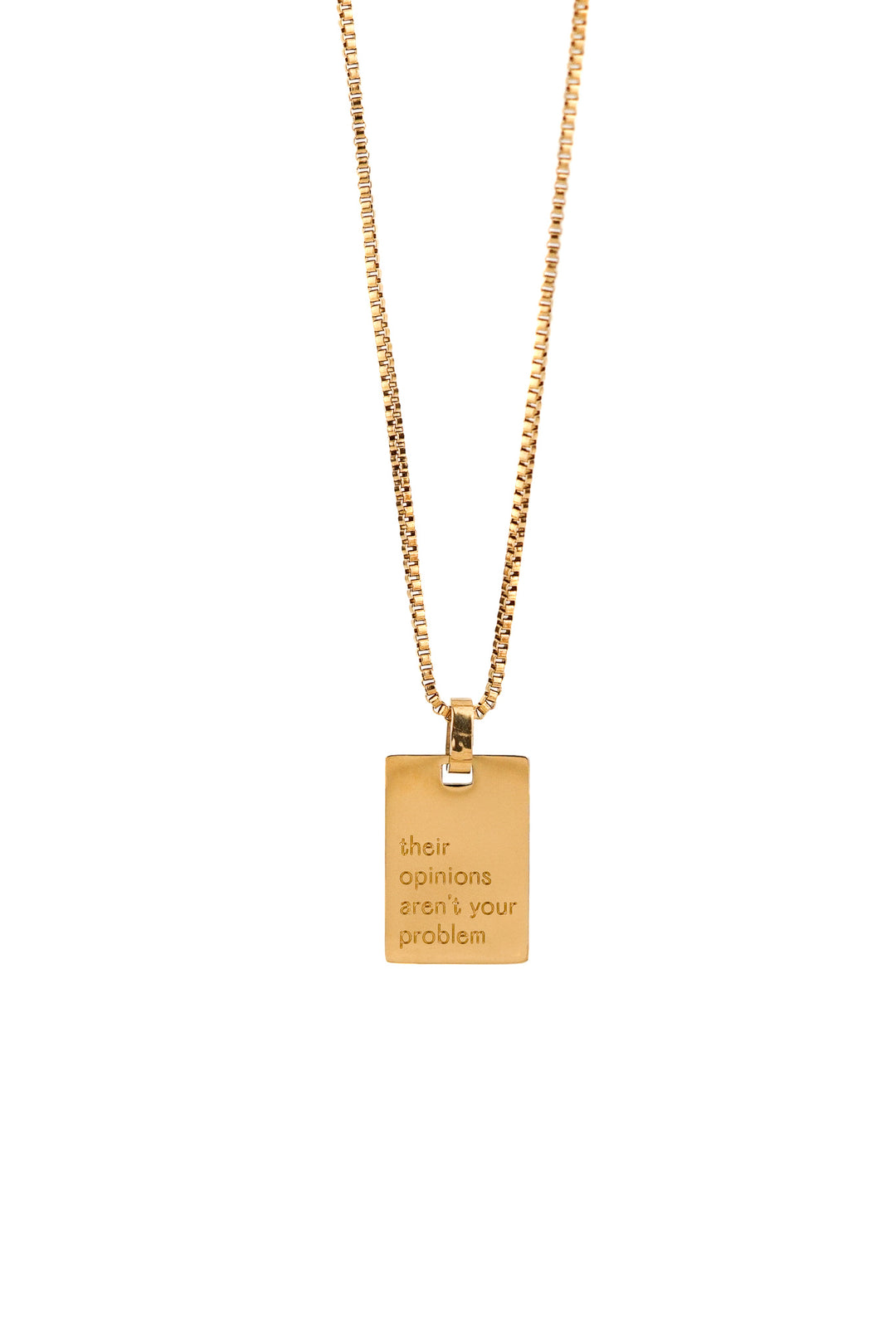 Boss-itivity Necklace - Minimalist Lab