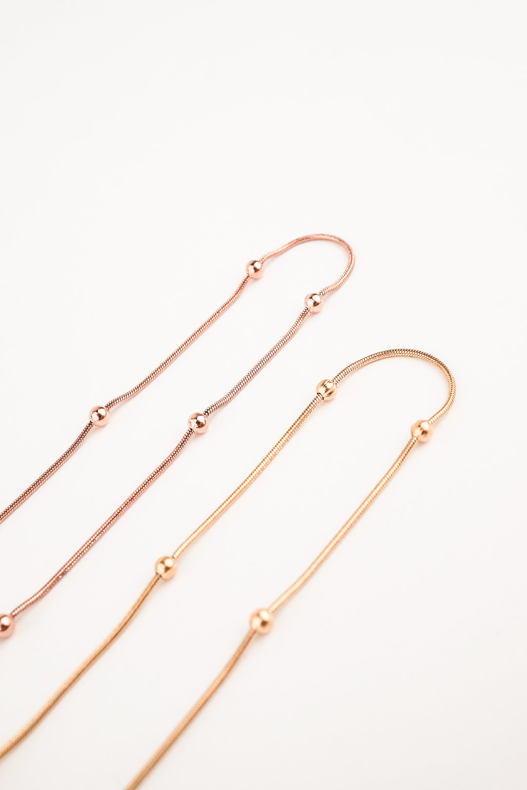 Rhea Satellite Snake Chain Necklace