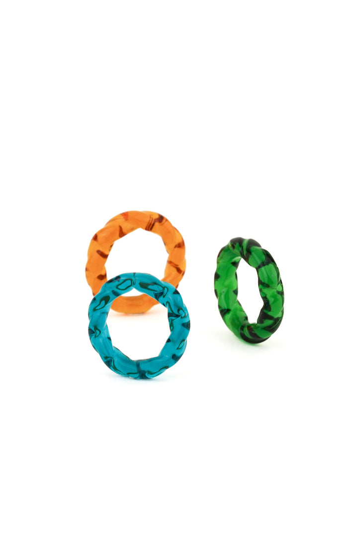 Organic Rope Glass Ring - Minimalist Lab