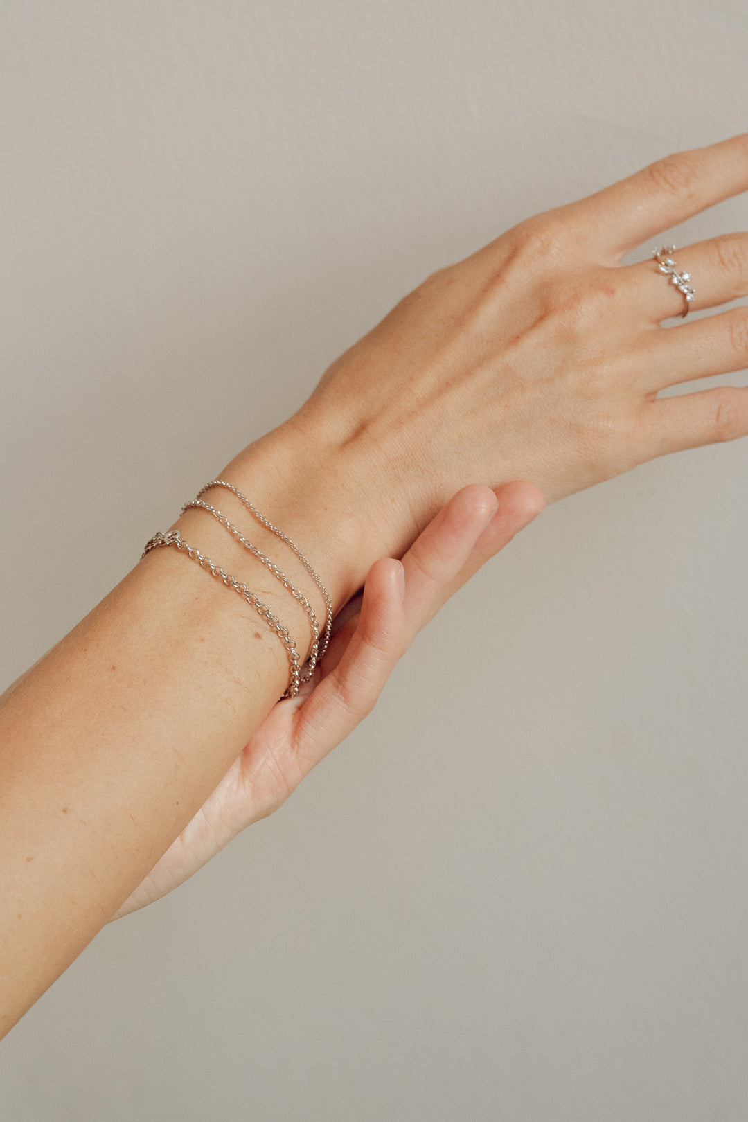 ROLO Round Sterling Silver Bracelet - Minimalist Lab