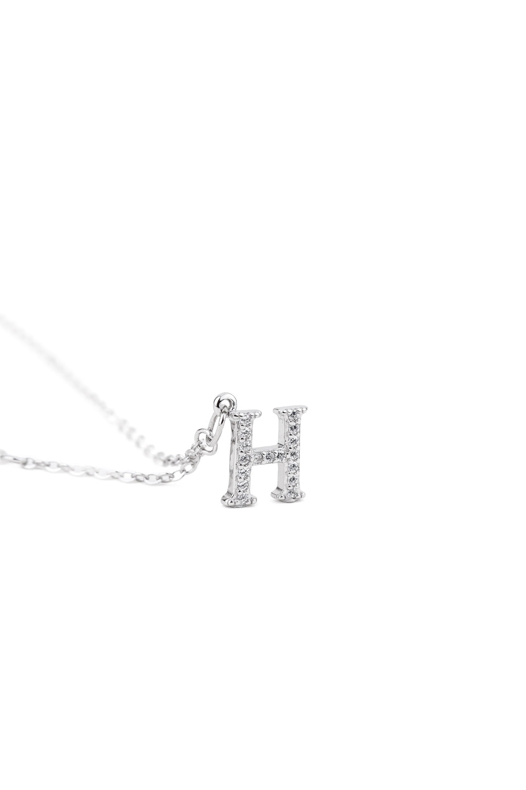 [ONLINE] Personalised Initial Sterling Silver Necklace