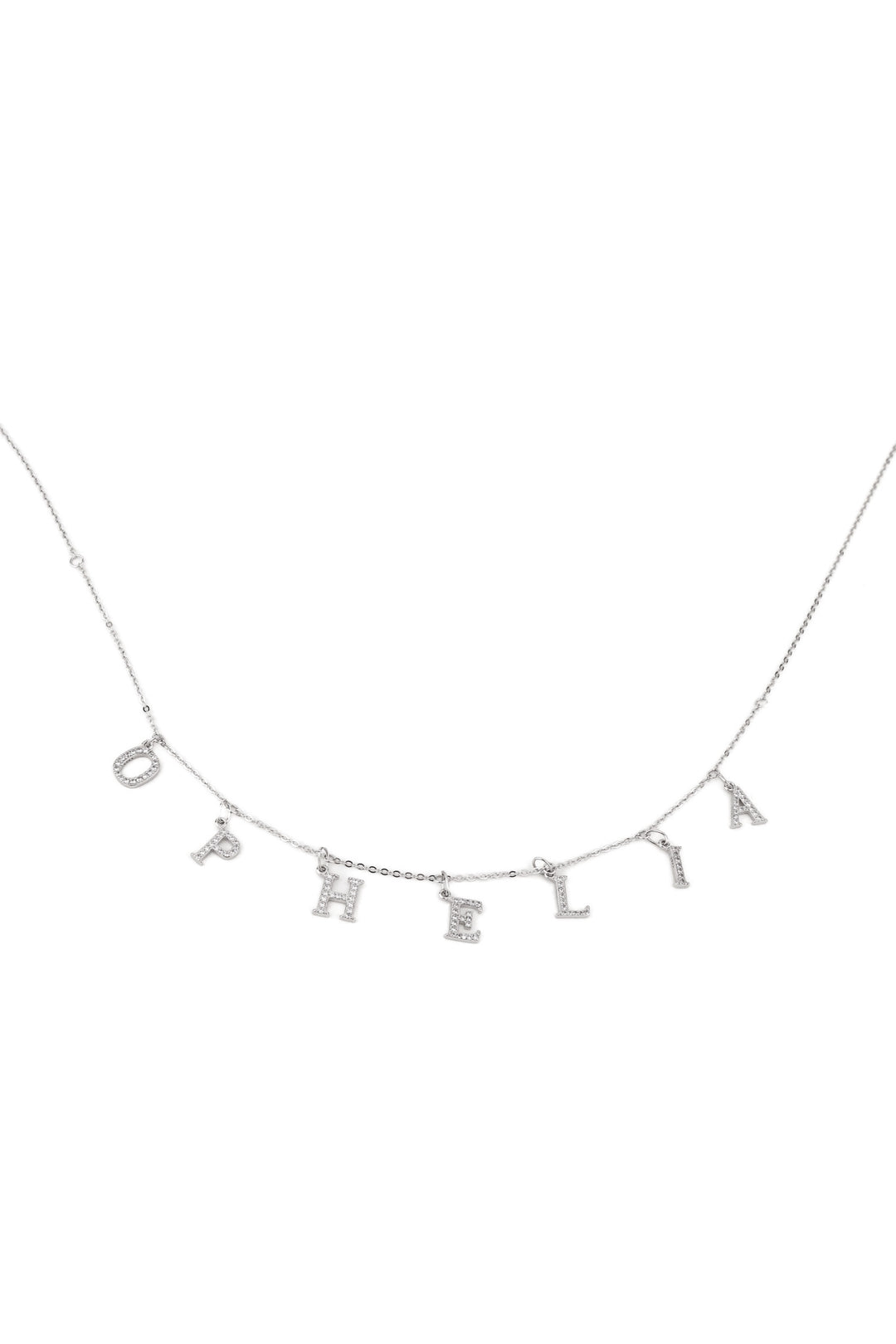 [ONLINE] Personalised Initial Sterling Silver Necklace