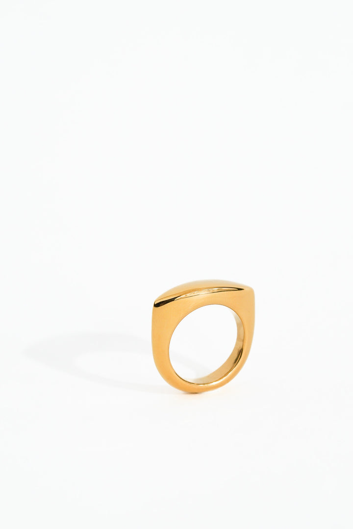 Oval Signet Ring - Minimalist Lab