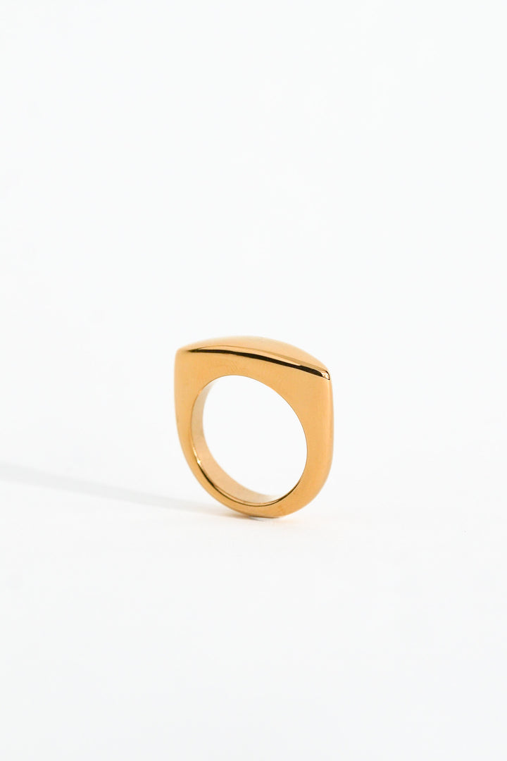 Oval Signet Ring - Minimalist Lab