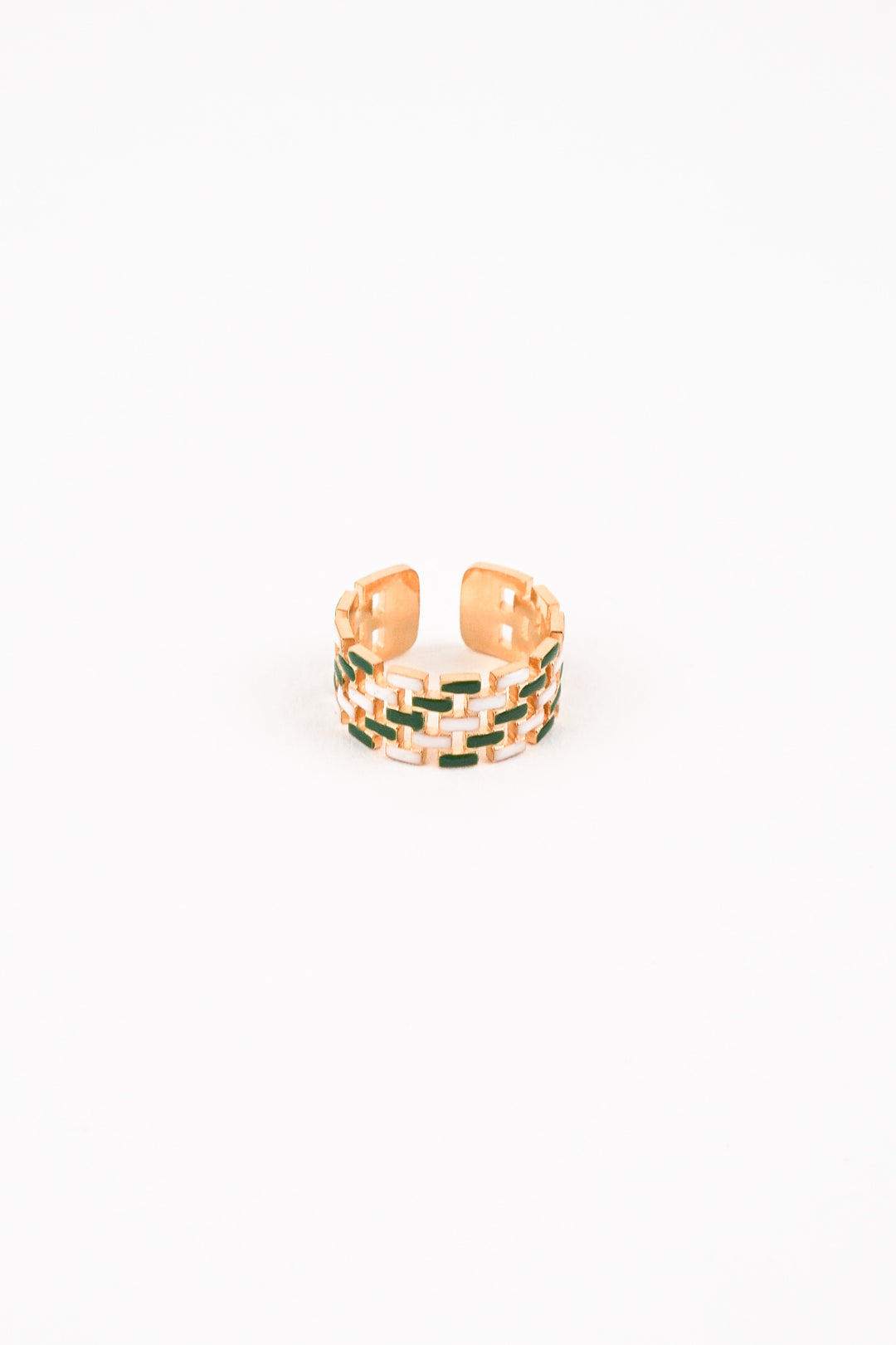 Colourful Braided Wrap Ring