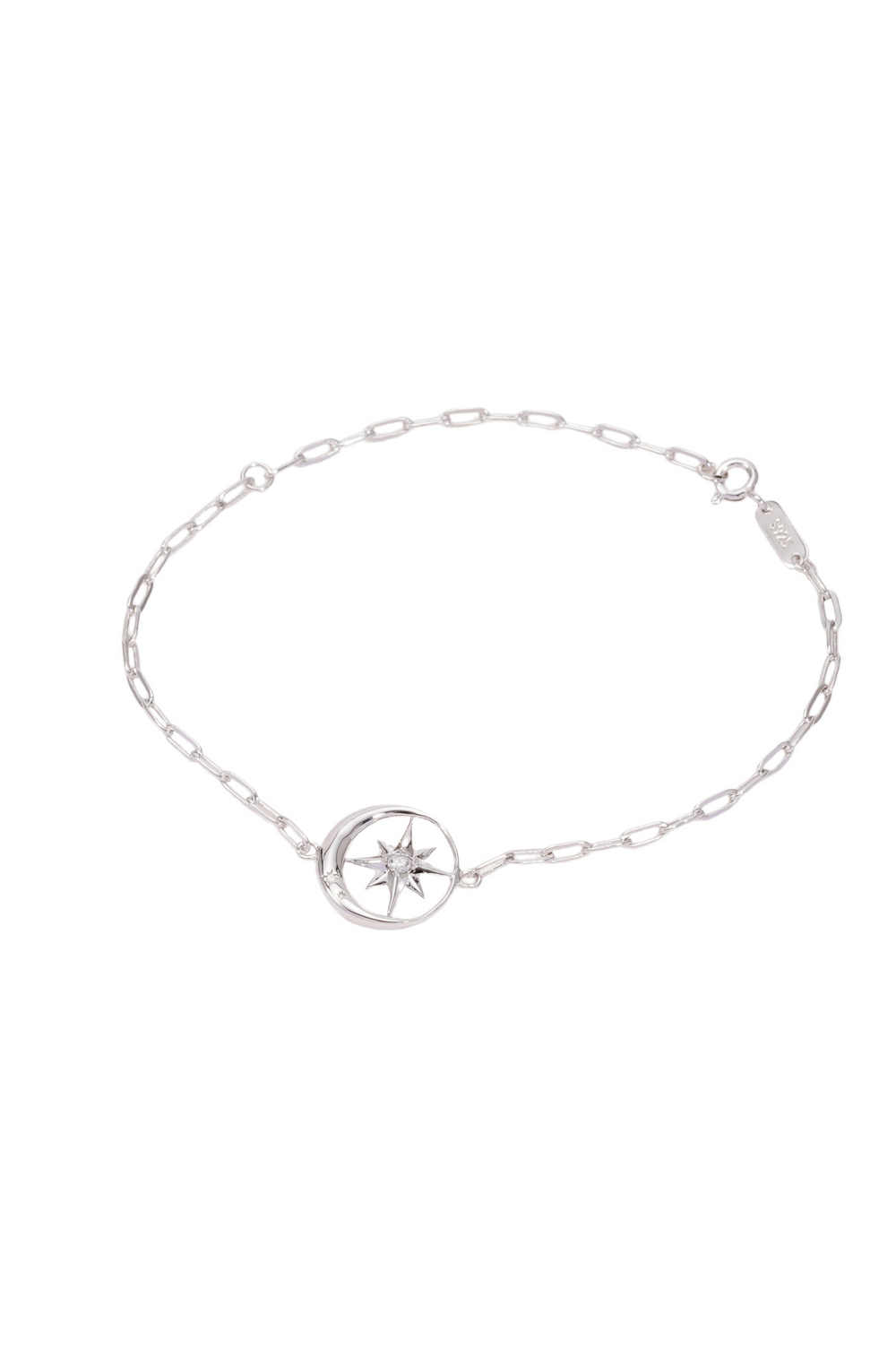 POLARIS North Star Sterling Silver Bracelet - Minimalist Lab