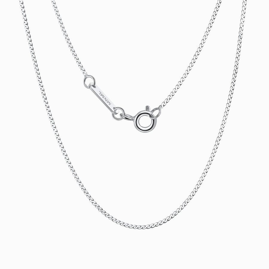 SNAKE Chain Mini Sterling Silver Chain - Minimalist Lab